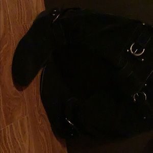 Black Suede Boots
